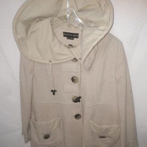 Wool Blend Fashion Melton Jacket